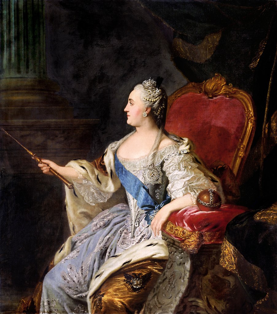 Великие Личности. Екатери́на II Великая(София Августа Фредерика фон Анхальт-Цербст-Дорнбург)  21 апреля ( 2 мая) 1729 — 6 (17) ноября 1796 G0Hl0cclidg